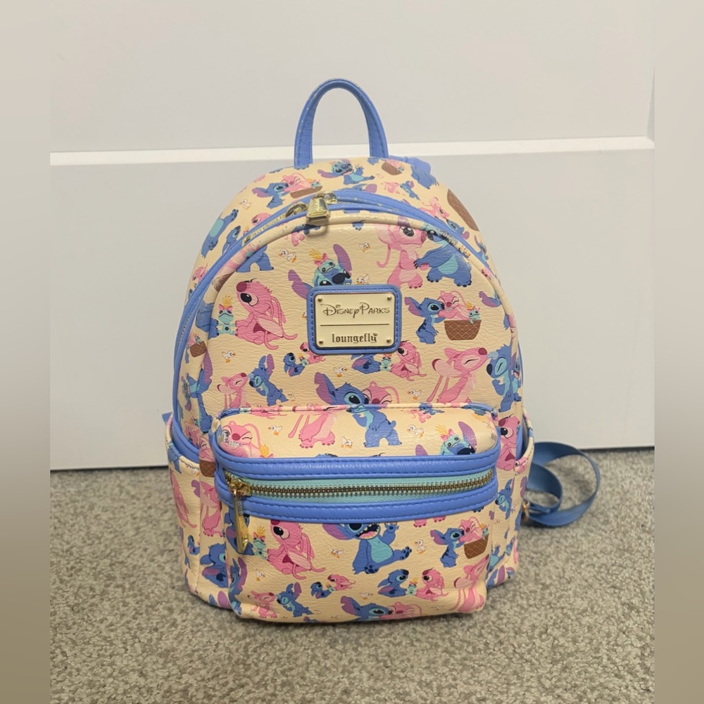 Disney Parks Stitch and Angel Loungefly Mini Backpack – Lilo & Stitch